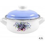 Perfect Home Smaltovaný kastrol s poklicí POMNĚNKA 4,5L, 61919 – Zboží Dáma