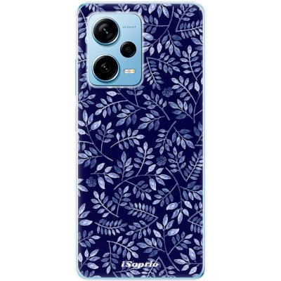 Pouzdro iSaprio - Blue Leaves 05 - Xiaomi Redmi Note 12 Pro+ 5G