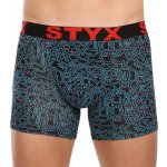 Styx pánské boxerky long art sportovní guma doodle (U1256/2) – Sleviste.cz