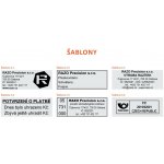 RAZO Štoček do razítka 58 x 22 mm (S-844; S824; 4913; Printer 40) – Sleviste.cz