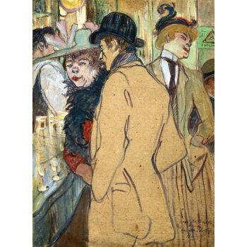 Grafika Toulouse-Lautrec: Alfred la Guigne 1894 2000 dílků