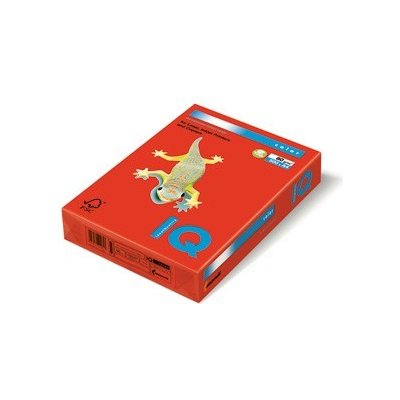 Barevné papíry IQ Color CO44 A4/160g červená balení 250 lst. – Hledejceny.cz
