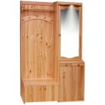 Nábytek z lesa Předsíňová stěna Western 01 masiv borovice 125/200/35 (š/v/h) – Hledejceny.cz