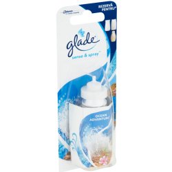 Glade Sense & Spray Ocean Adventure osvěžovač náhradní náplň, 18 ml