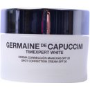 Přípravek na stařecké skvrny Germaine de Capuccini TIMEXPERT WHITE Spot Correction Cream korekční krém na pigmentové skvrny SPF20 50 ml