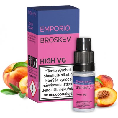 EMPORIO High VG Peach 10 ml 1,5 mg – Sleviste.cz