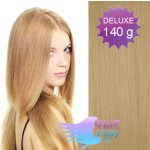 DELUXE 40cm clip in vlasy REMY přírodní blond 22 – Hledejceny.cz