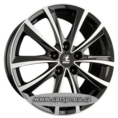 itWheels Elena 7,5x17 5x112 ET52 black polished