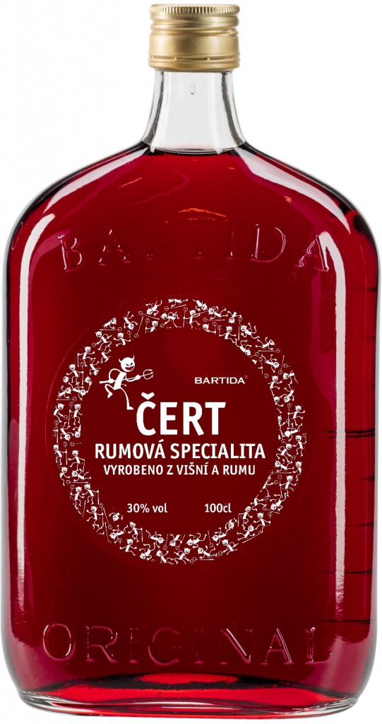 Bartida Čert 30% 1 l (holá láhev)