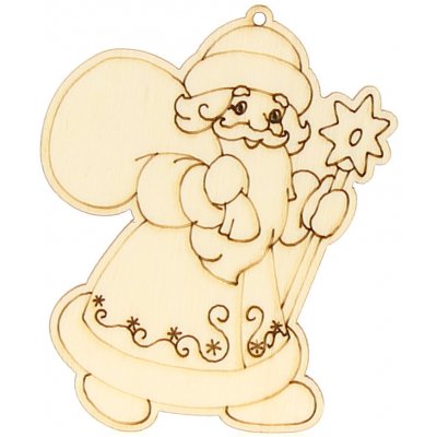 Naše galanterie Dekorace Mikuláš 8cm – Hledejceny.cz