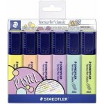 Staedtler Textsurfer Classic Pastel 364 C 6 různých barev – Zboží Živě