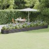 Květináč a truhlík zahrada-XL Vyvýšený záhon práškově lakovaná ocel 544x100x36 cm antracitový