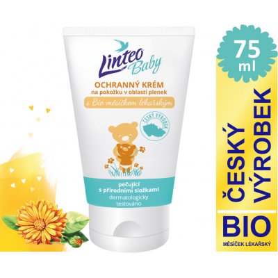 Linteo Baby dětský krém na opruzeniny 75 ml