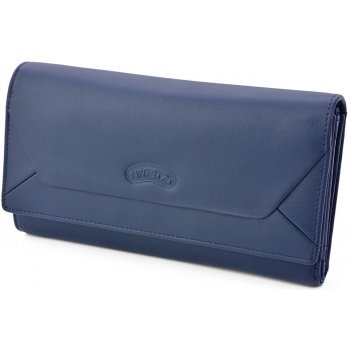 Nivasaža dámská kožená peněženka N206 MNR BL modrá