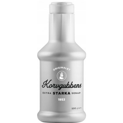 Korvgubbens Sladká Silná Hořčice 280 g – Zboží Dáma