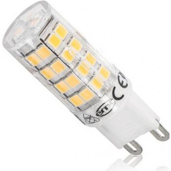 Ledlumen LED žárovka 4W 51xSMD2835 G9 470lm TEPLÁ BÍLÁ