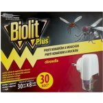 Biolit Plus elektrický odpařovač s vůní citronelly proti komárům a mouchám 30 nocí 31 ml – HobbyKompas.cz