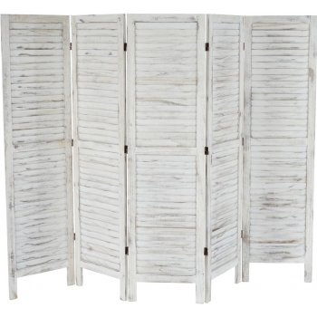 Paraván Shabby White 228 cm