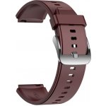 SmartFit Silikonový tmavě červená Burgund 22 mm 230261 – Hledejceny.cz