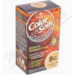 Color & Soin barva na vlasy 8G světlá zlatá blond 135 ml – Hledejceny.cz