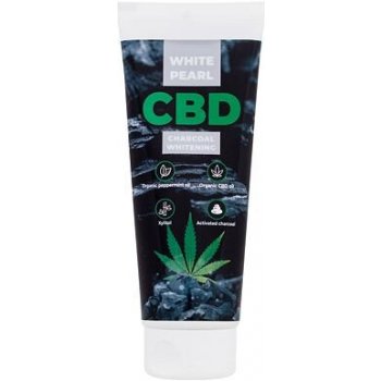 White Pearl CBD Charcoal whitening toothpaste 75 ml