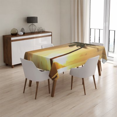 Sablio Ubrus Palma 130x130cm – Zboží Dáma