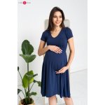 Těhotenské kojící šaty Mommy Chic Navy – Hledejceny.cz