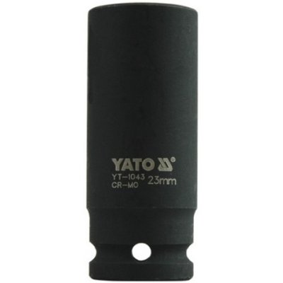 Yato Nástavec 1/2" rázový šestihranný hluboký 23 mm – Zboží Dáma