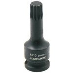 JONNESWAY S16A4512 Zástrčná hlavice úderová XZN, 1/2", velikost M12, délka 100 mm – Zboží Dáma