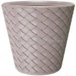 Prosperplast MATUBA Květináč 47,8x44,2 cm bambus krémový – Sleviste.cz