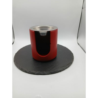 Rotunda Minor Ručně vyráběná aroma lampa s jednoduchým válcovým tvarem a kovovou miskou. Vhodná pro vosky i esenciální oleje Rozměr 9×8 cm váha cca 220 g Keramika šedočerná přírodní – Zboží Dáma