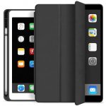 eSTUFF SEATTLE Pencil Case for iPad 9.7 2018/2017 PU leather ES682085-BULK Black – Sleviste.cz