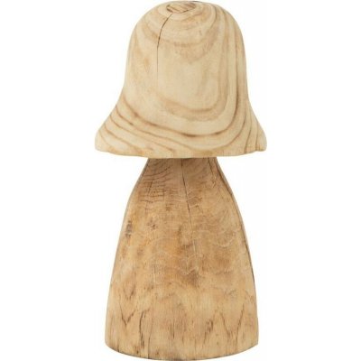 Přírodní dřevěná dekorace houba Mushroom S - Ø 15*32 cm - J-Line by Jolipa – Hledejceny.cz