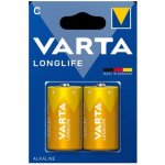 Varta LongLife C 2ks 4114 101 412 – Zbozi.Blesk.cz