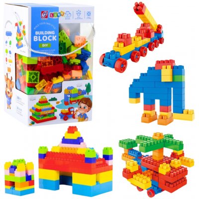 RKToys Konstrukční stavebnice barevné kostky 260 ks – Zboží Dáma