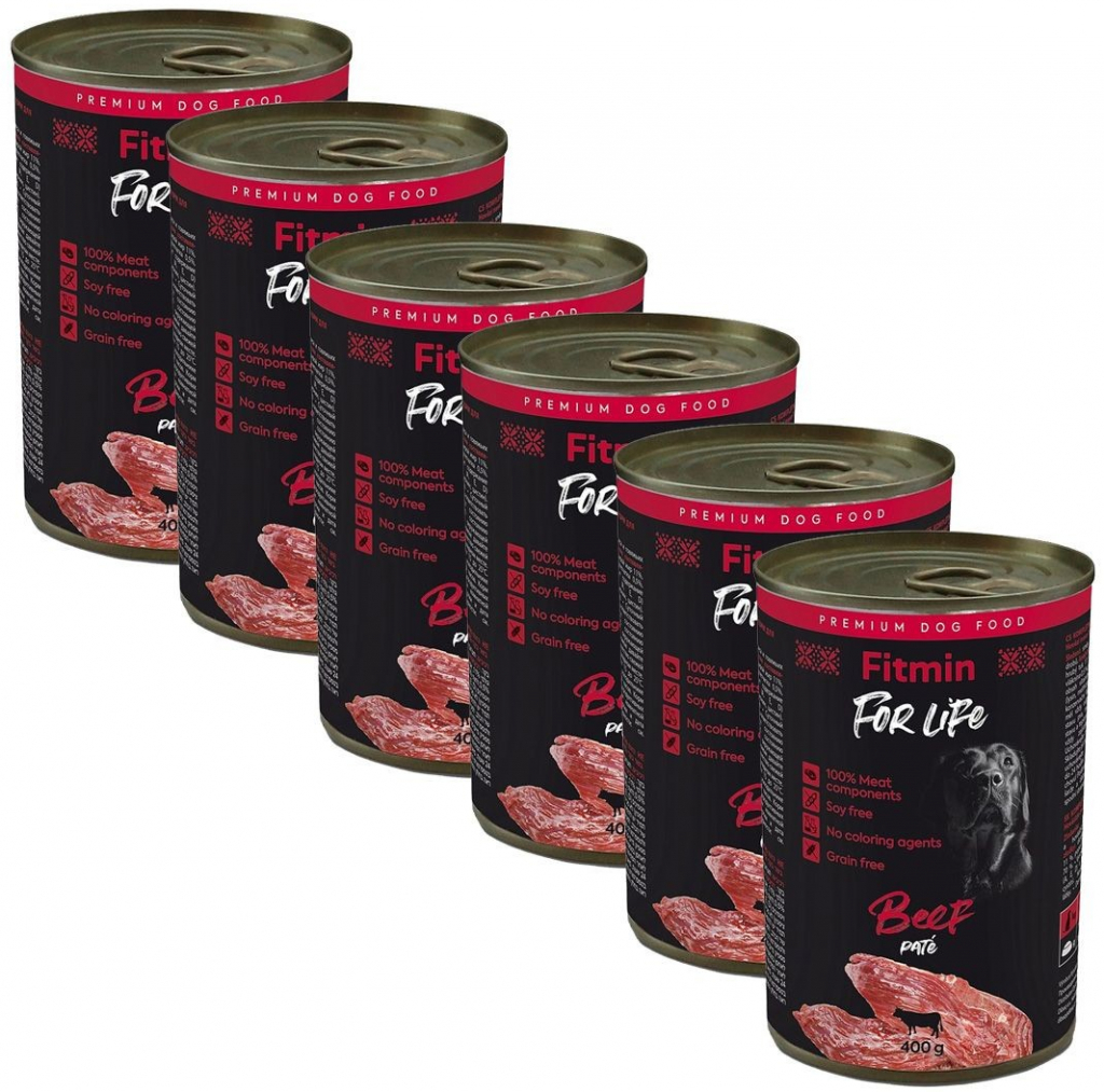 Fitmin Dog For Life Beef 6 x 400 g