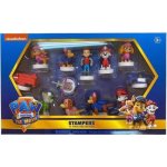 Asmodee Paw Patrol Tlapková Patrola set 12 figurek s razítkem v krabici – Zboží Dáma