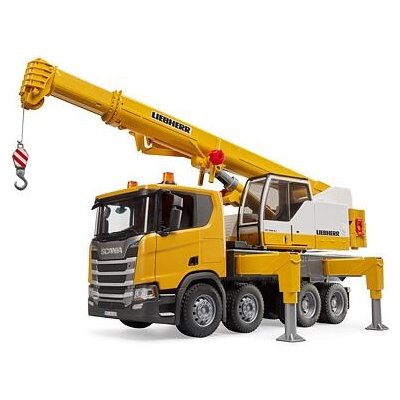 Bruder 03571 Nákladní auto Scania s jeřábem Liebherr – Zboží Mobilmania