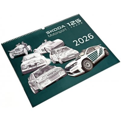 Škoda motorsport 490 x 390 mm 6U0087710D 2026 – Sleviste.cz