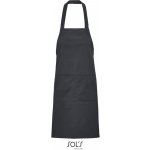 SOL's Collection Zástěra Gamma s laclem bio COT25356967099-dark grey Šedá tmavá – Hledejceny.cz