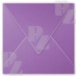 Barevné obálky čtvercové 165x165 mm 120g 20ks fialové – Zboží Živě