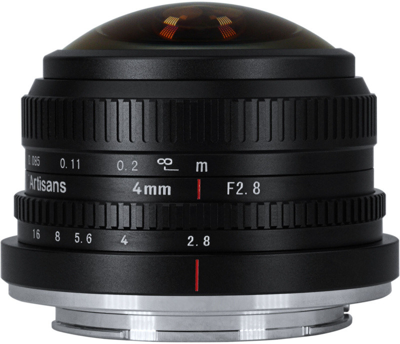 7ARTISANS 4 mm f/2,8 Fisheye Circular Canon EF-M