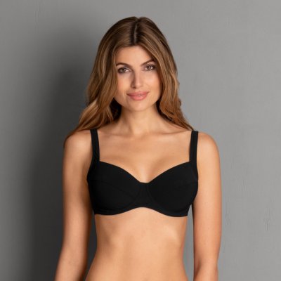 RosaFaia Style Sibel Top Bikini horní díl 8730-1 černá – Zboží Mobilmania