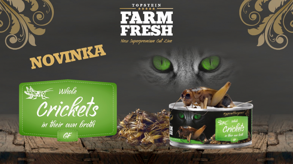 Farm Fresh Whole Crickets in their own broth 100 g