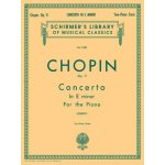 Concerto No. 1 in E Minor, Op. 11: Schirmer Library of Classics Volume 1350 Piano Duet – Hledejceny.cz