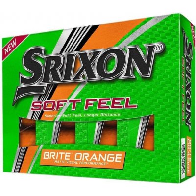 Srixon Soft Feel 11 oranžové 12 ks – Zboží Dáma