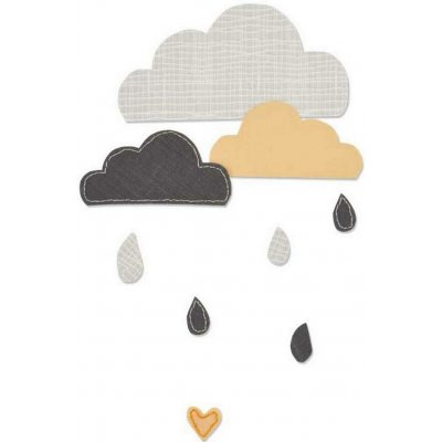 Sizzix Bigz vyřezávací mraky a kapky – Hledejceny.cz