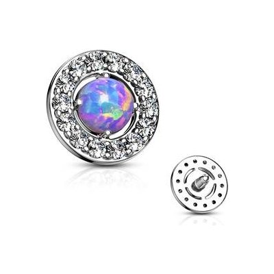 Šperky4U microdermal ozdobná část opál MD009-OP38 – Sleviste.cz