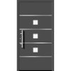 Domovní číslo Splendoor Hliníkové vchodové dveře Moderno M370/B, antracitová metalíza, 110 L
