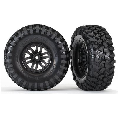 Traxxas kolo 1.9" disk TRX-4 černý pneu Canyon Trail pár – Zboží Mobilmania